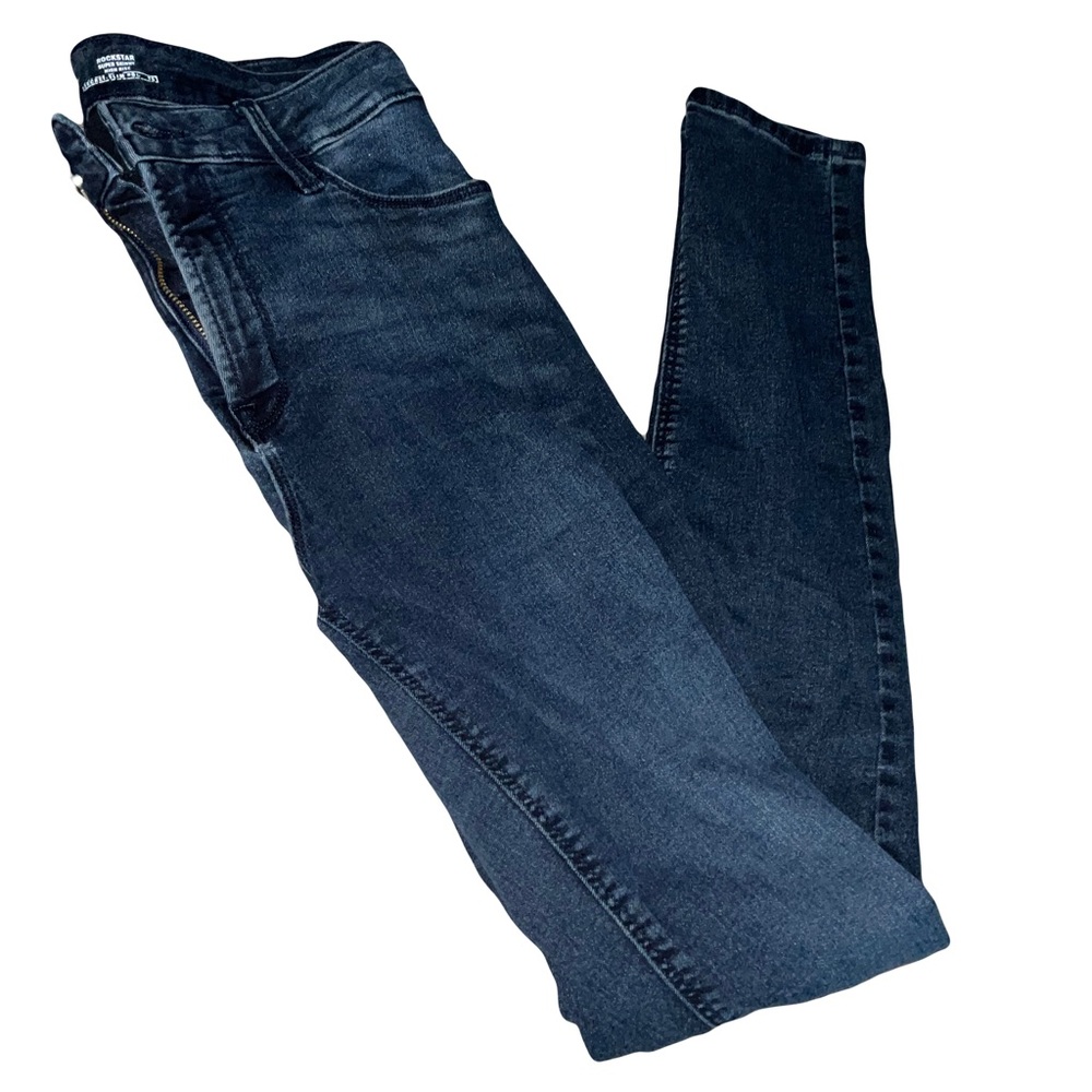 Old Navy Size 10 Rockstar Dark Wash Jeans
